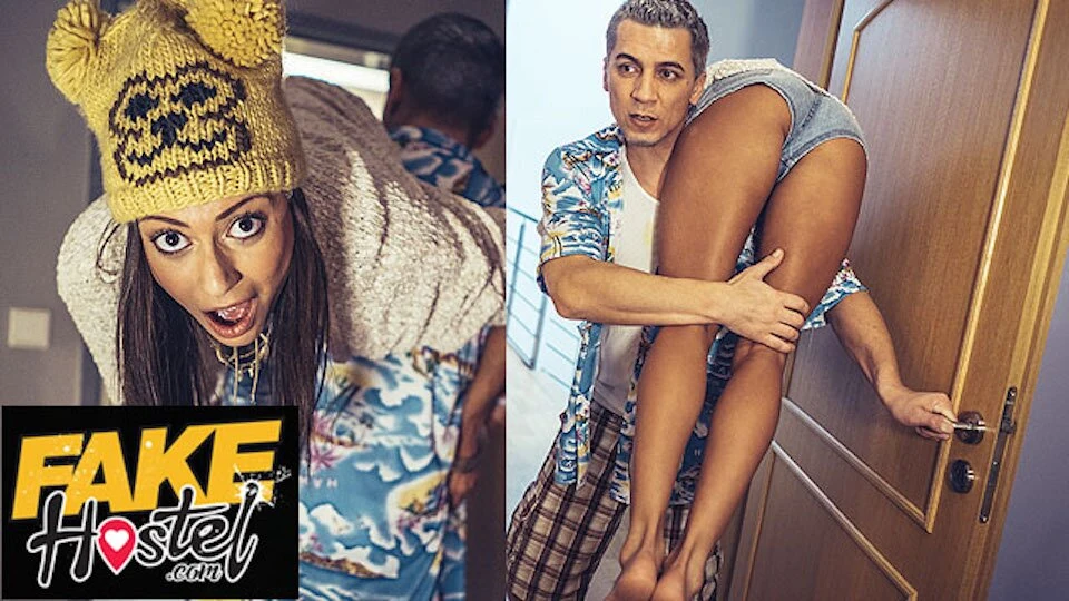 Fake Hostel – Wild hard sex for very hot and fit horny Mauritius girl with petite ass and tight wet pussy